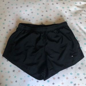 Girl’s Black Nike Dri-fit Running Shorts (big kid)